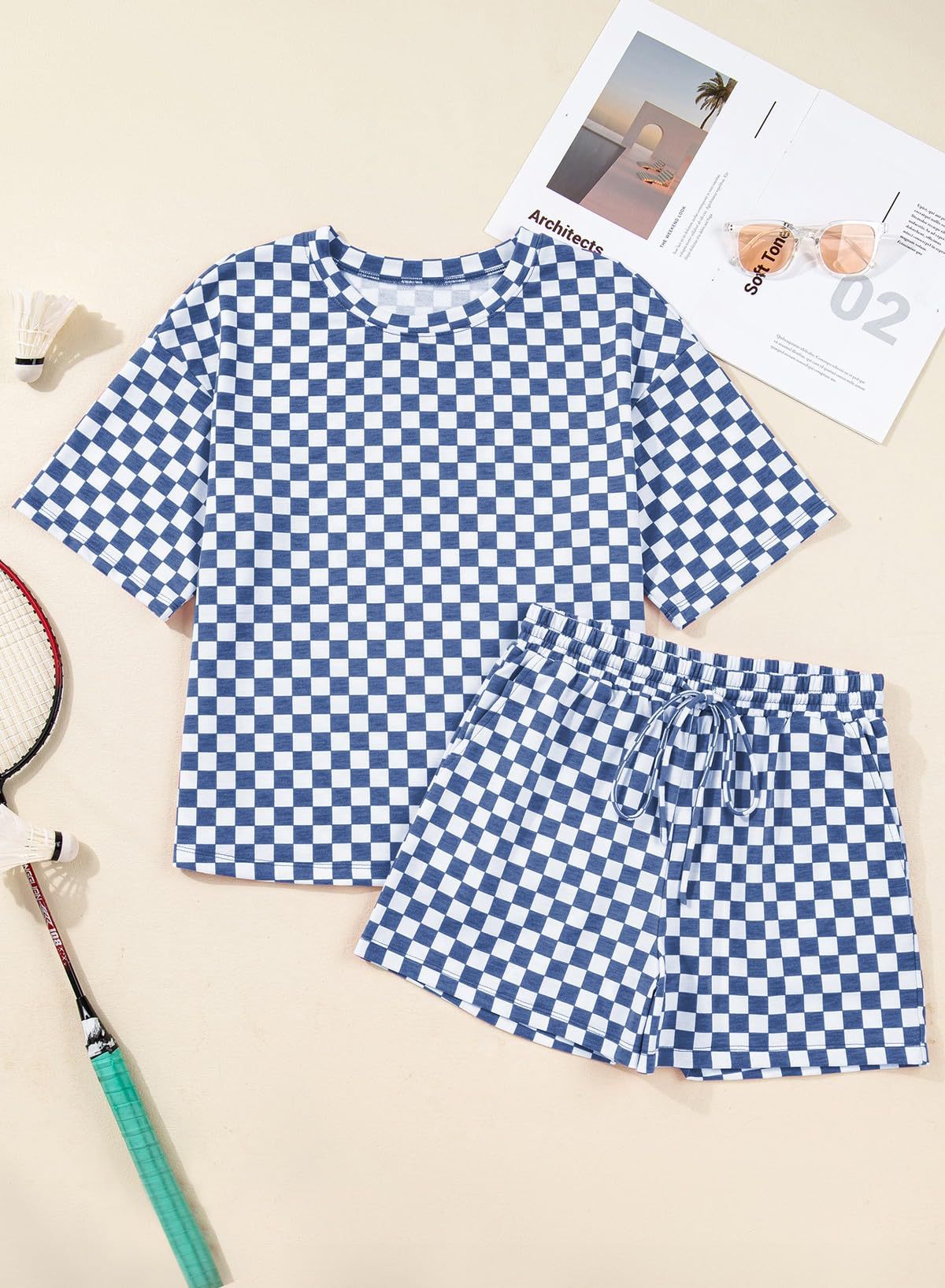 The Sadie Checker Lounge Set