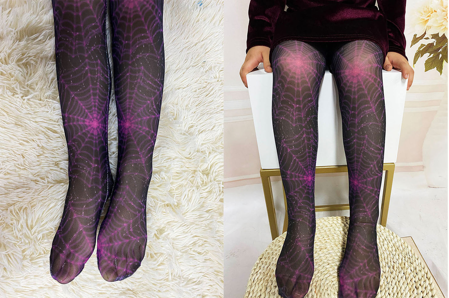 Spider Web Tights