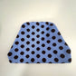 Polka Dot Knitted Kiss-Lock Clutch Bag