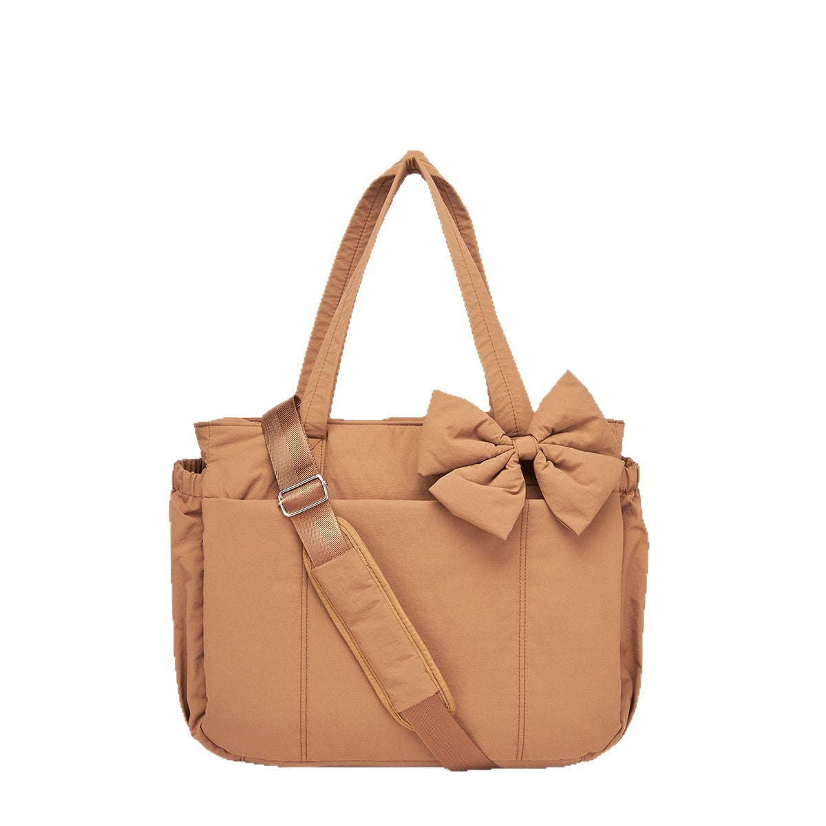 Down-filled Jacket and Shoulder Bag