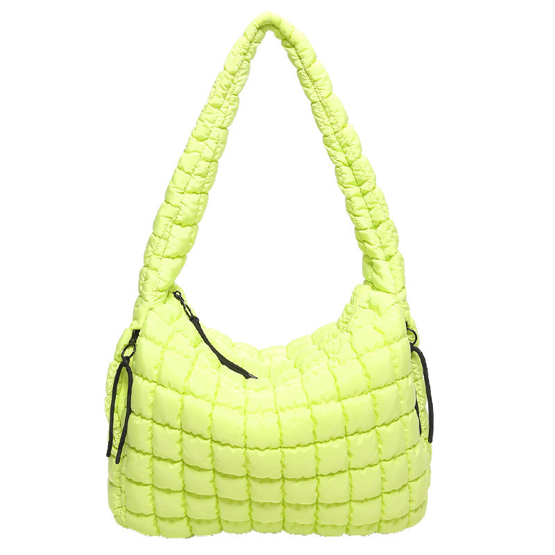Large-capacity Down Jacket Messenger Bag