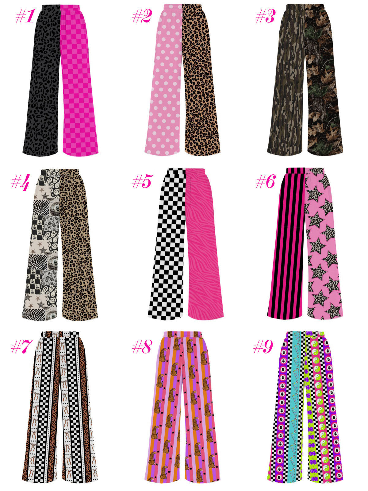 Custom Printed Lounge Pants – Matching Styles for Adults and Children