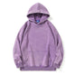Velvet Cotton Hooded Sweatshirt