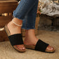 Open Toe Flat Sandals