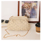Handcrafted Openwork Straw Crossbody Bag