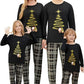 Christmas parent-child home wear autumn and winter pajamas