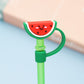 Cartoon Silicone Straw Cover(moq:3)