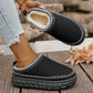 Lace-up Snow Boots Warm Boots Pattern Low-top Warm Shoes