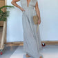 V Neck Sleeveless Jumpsuit