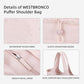 Quilted Puffer Tote Bag for Women