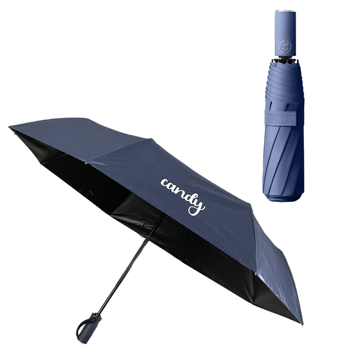 Custom Printed Compact Folding Umbrella