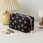 Y2K Quilted Puffy Makeup Bag