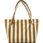 Terry Cloth Beach Tote Bag Large Toweling Handbag for Summer Vacation