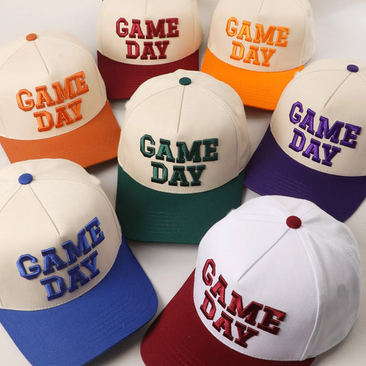 Game Day Embroidered Hat
