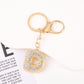 Cute Initial Letter Keychain Backpack Charms