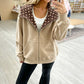 The Olivia Polka Dot Zip-Up