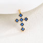 Zircon Cross Necklace