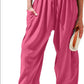 Wide Leg Lounge Pants
