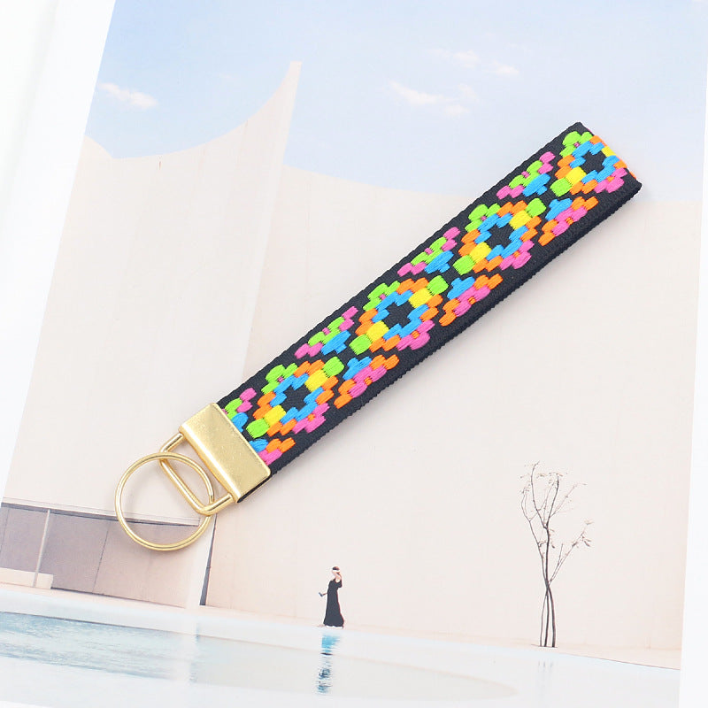 Nylon Keychain Wristlet