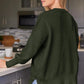 Crew Neck Batwing Sweater