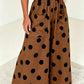 Polka Dot Wide Leg Pants