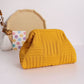 Wave Knit Clutch Bag