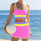 Neon Wave Swim Set