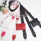 Phone Sling Shouder Strap with Coin Purse-Bow Print