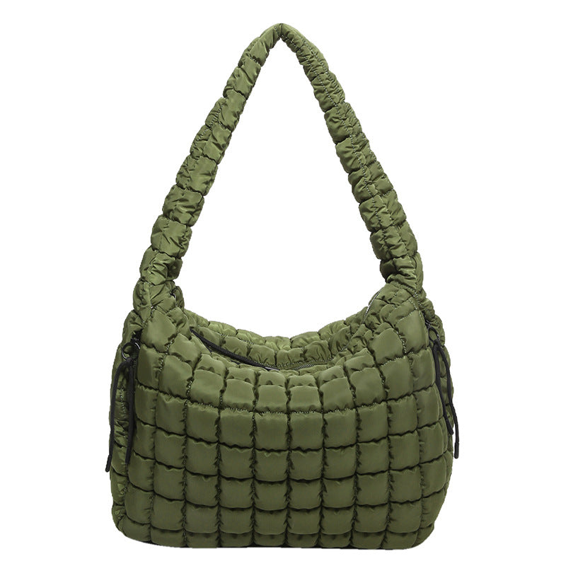 Large-capacity Down Jacket Messenger Bag