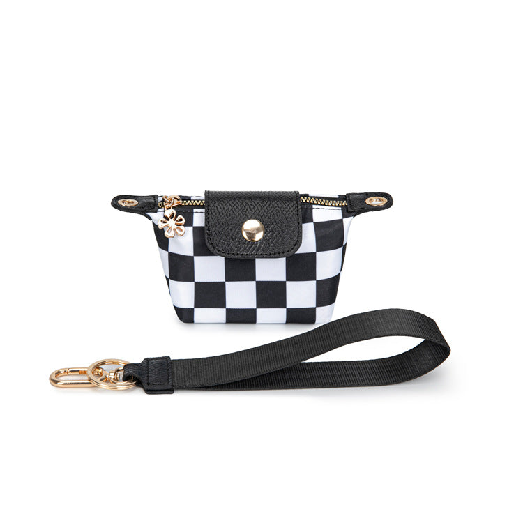 Detachable Nylon Wrist Strap Crossbody Bag Coin Purse