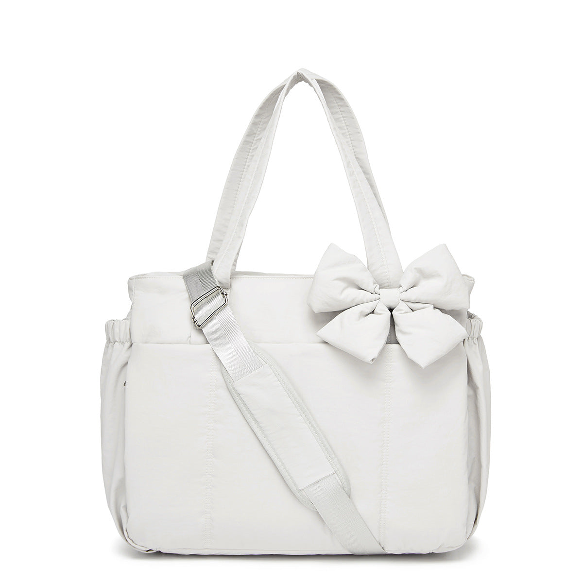 Down-filled Jacket and Shoulder Bag