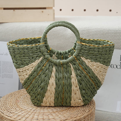 Beach Woven Straw Bag