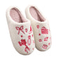 Wedding Doodles Ladies Slippers