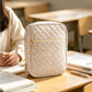 Floral Quilted Large Capacity Bible Book Storage Bag