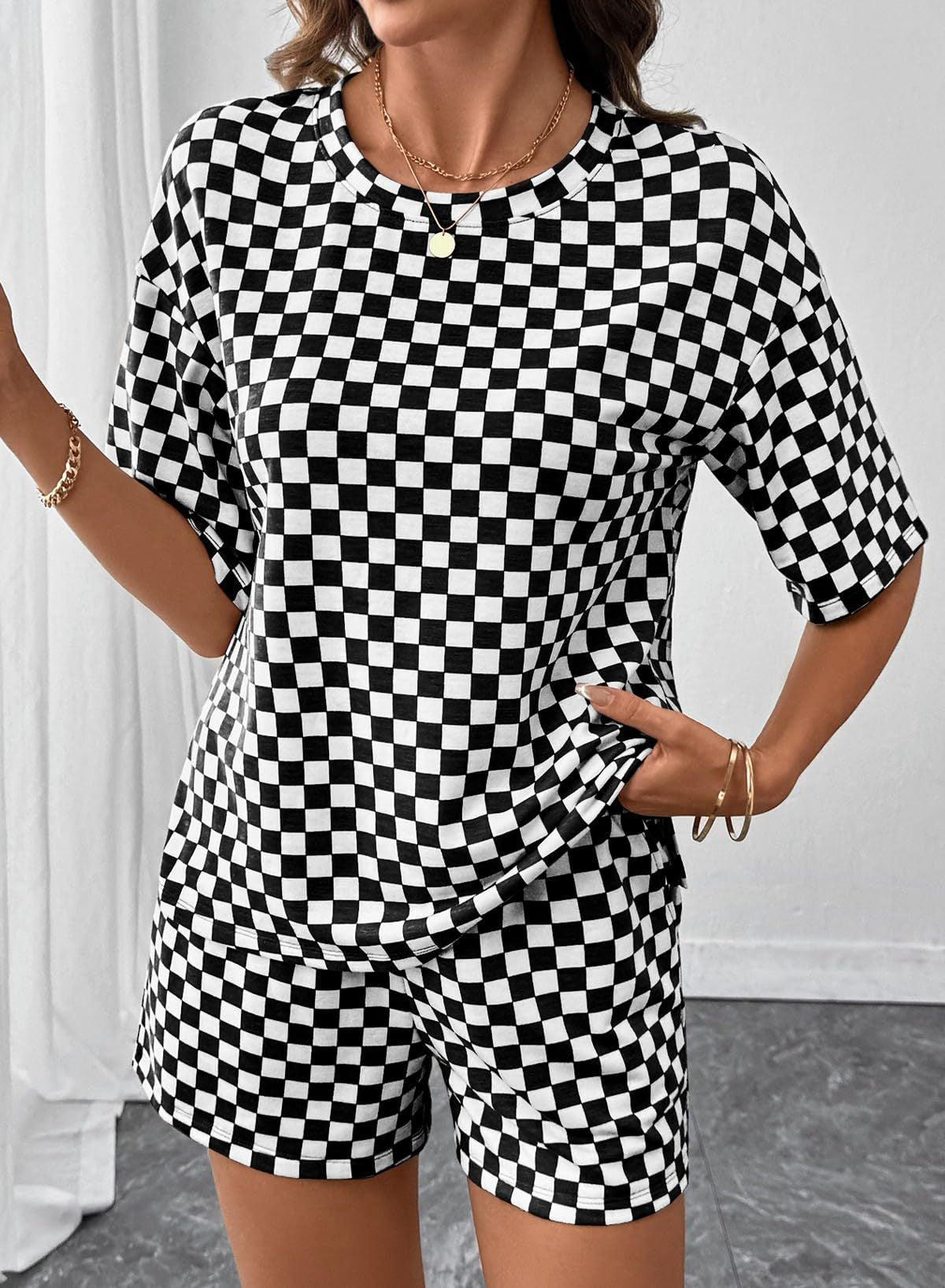 The Sadie Checker Lounge Set