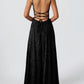 Floral Spaghetti Strap Maxi Dress
