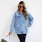 Trendy Oversized Denim Jacket for Women