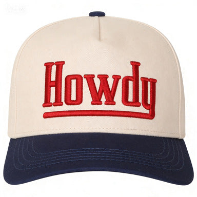 Embroidered Howdy Baseball Cap