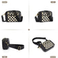 Checkered Crossbody Bag