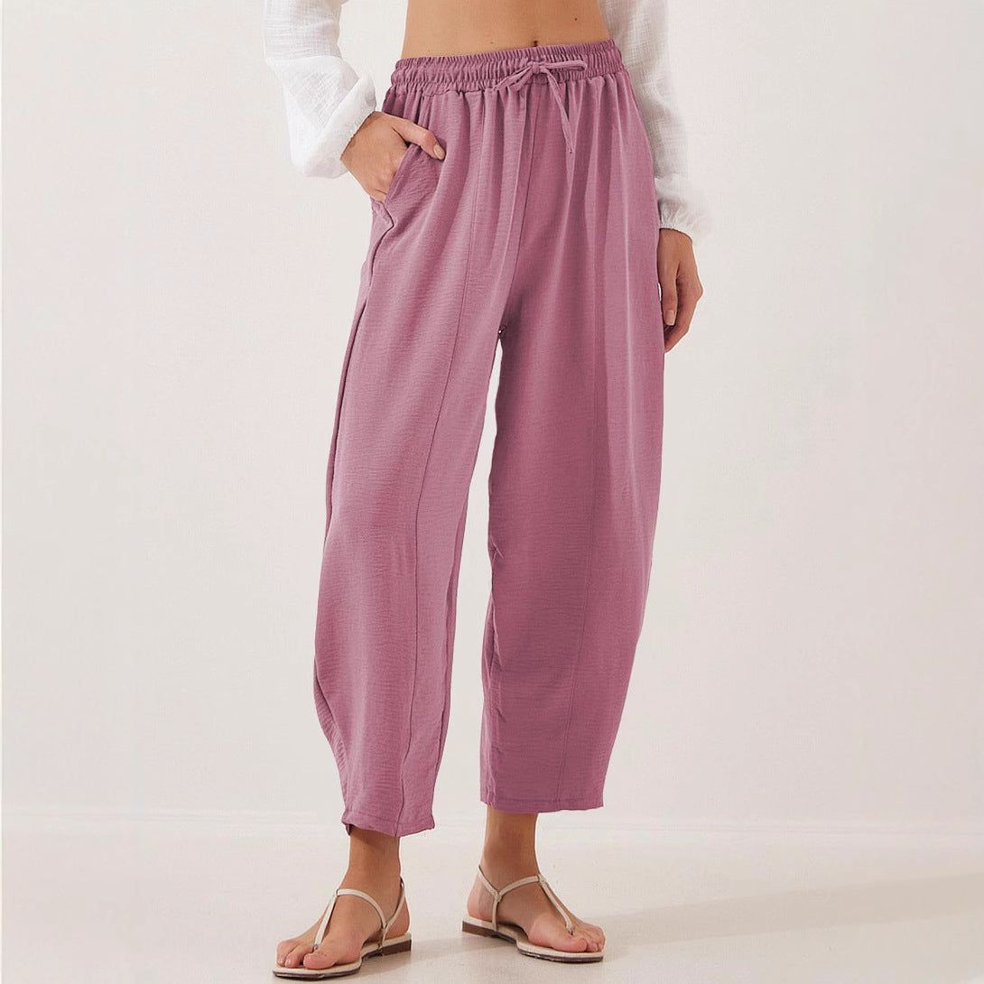 Summer Cozy Balloon Trousers