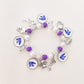 Game Day Team Charm Bead Bracelet Collection