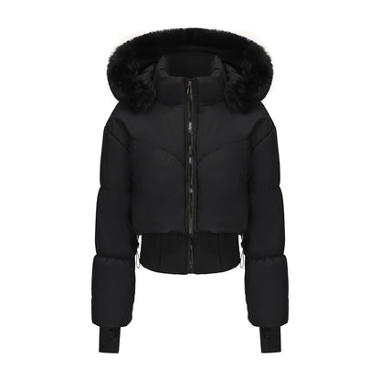 New Women's Thickened Warm Cotton Jacket