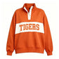 Custom Name Preppy Style Quarter-Snap Sweatshirt