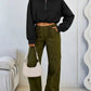 Women's Cropped Half-Zip Sweatshirt