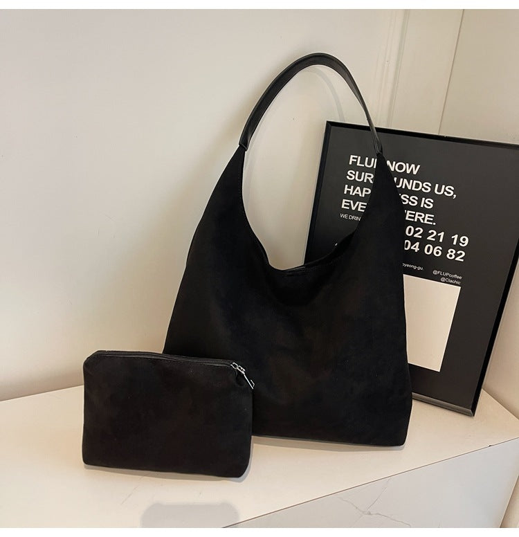 The Ellery Suede Tote