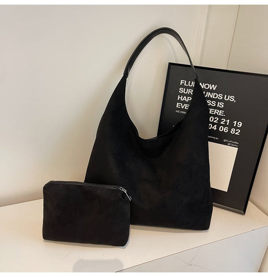 The Ellery Suede Tote