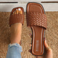 Prepare Flat Bottomed Slippers