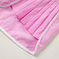 Contrast Trim Pleated Casual Active Shorts