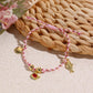 Marine Style Starfish Shell Turquoise Shell Beaded Chain Stretch Bracelets