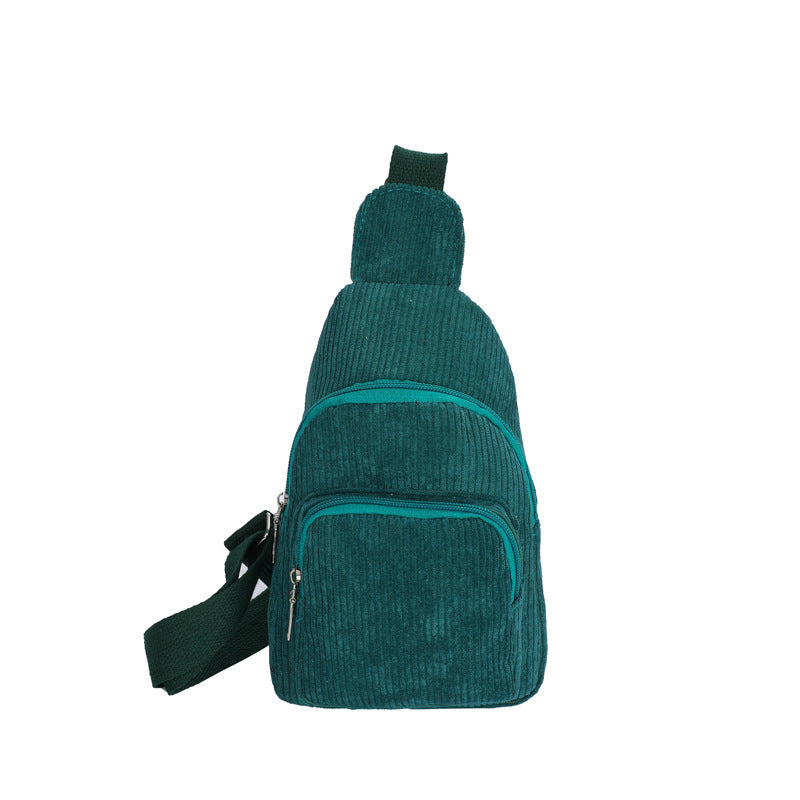 Personalized Name Knitted Sling Bag for Kids